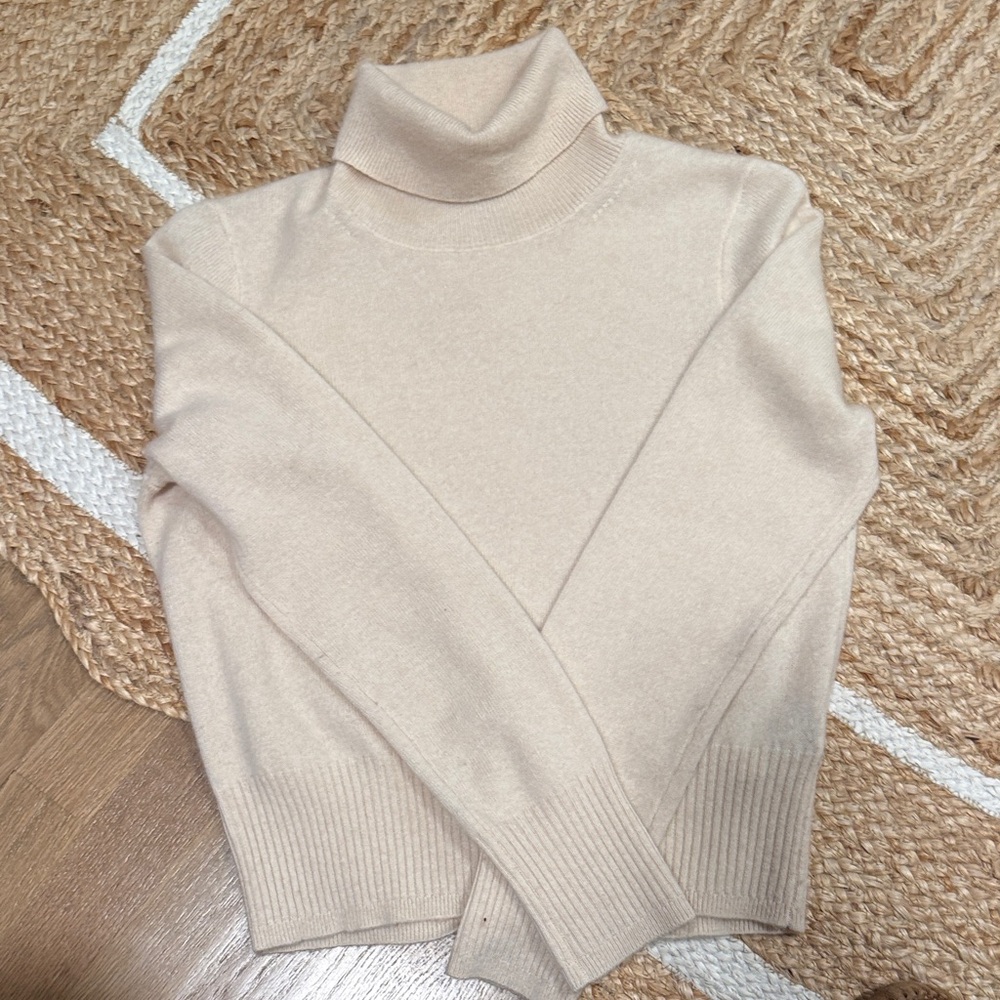 J. Crew Classic Cashmere Turtleneck Sweater